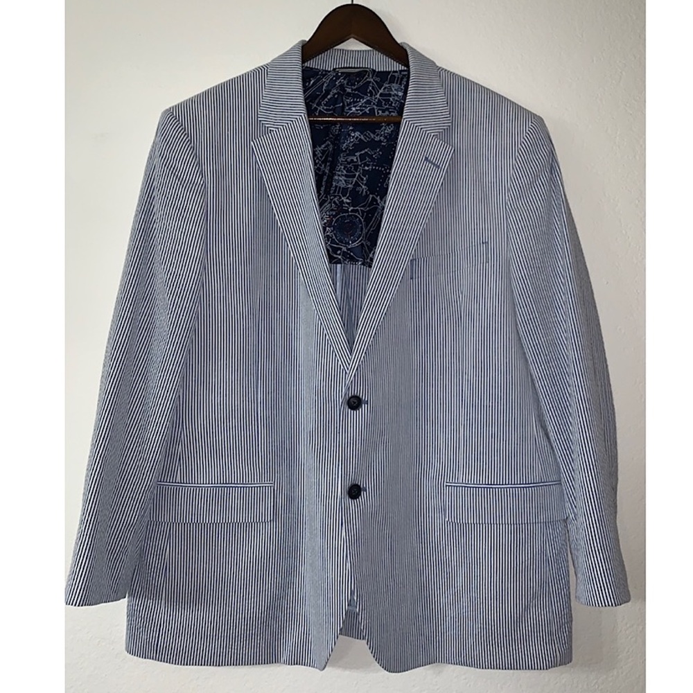 Seersucker Sports Jacket